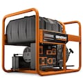 Generac Portable Generator, Diesel, 5,000 W Rated, 5,500 W Surge, Electric/Recoil Start, 120/240V AC G0068640